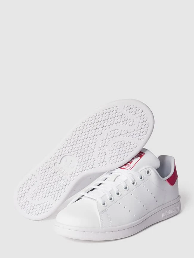 Adidas Originals Sneaker Mit Label-Details Modell 'STAN SMITH J' - Weiß 5 Adidas Originals Sneaker Mit Label-Details Modell 'STAN SMITH J' - Weiß – Bild 3