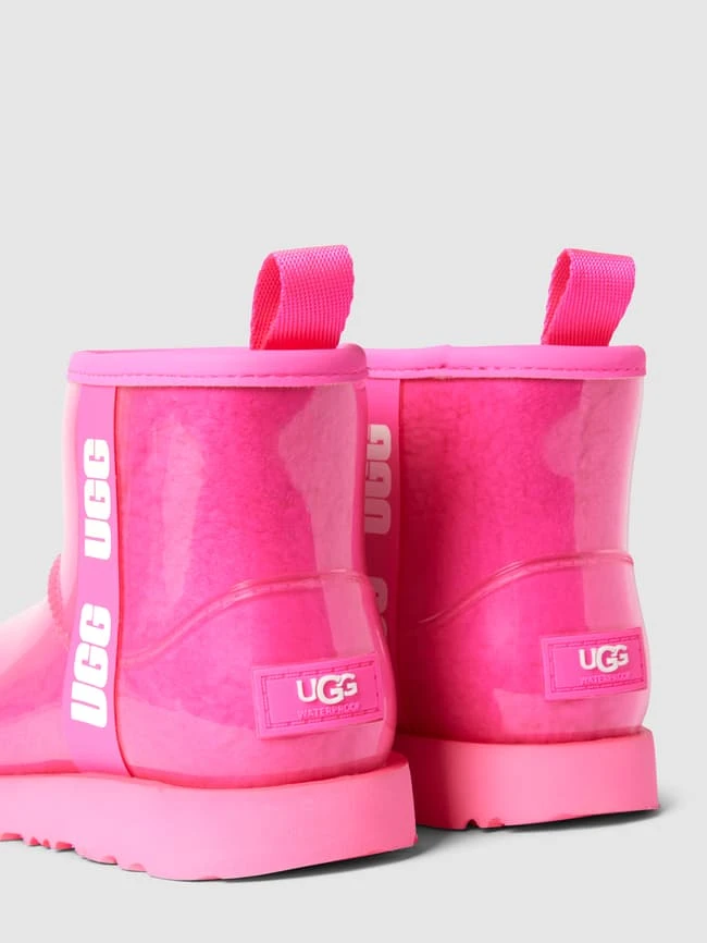 UGG Stiefel Mit Label-Patch Modell 'CLEAR' - Pink 4 UGG Stiefel Mit Label-Patch Modell 'CLEAR' - Pink – Bild 2
