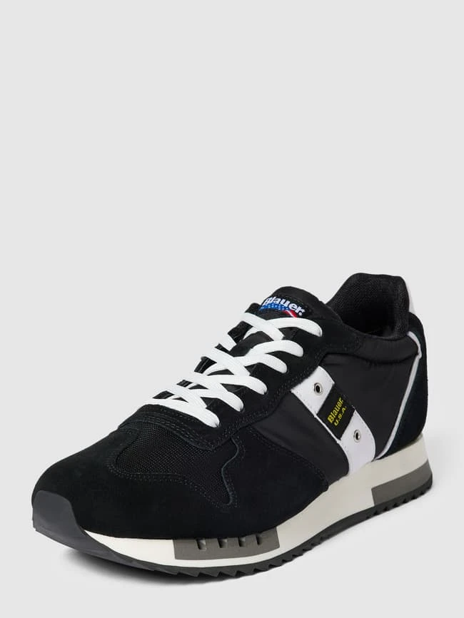 Blauer USA Sneaker Mit Label-Details Modell 'QUEENS' - Schwarz 3 Blauer USA Sneaker Mit Label-Details Modell 'QUEENS' - Schwarz