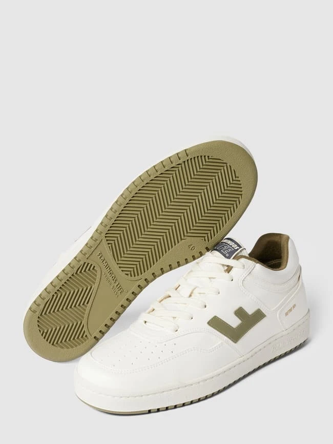 Flamingos Life Sneaker Mit Label-Details Modell 'RETRO' - Weiß 5 Flamingos Life Sneaker Mit Label-Details Modell 'RETRO' - Weiß – Bild 3