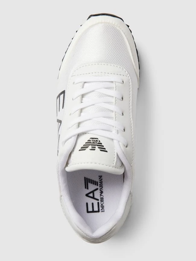 EA7 Emporio Armani Sneaker Mit Label-Prints - Weiß 6 EA7 Emporio Armani Sneaker Mit Label-Prints - Weiß – Bild 4