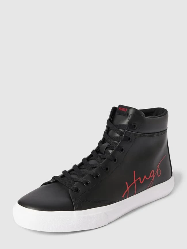 HUGO Sneaker Mit Label-Print Modell 'Hito' - Schwarz 4 HUGO Sneaker Mit Label-Print Modell 'Hito' - Schwarz – Bild 2