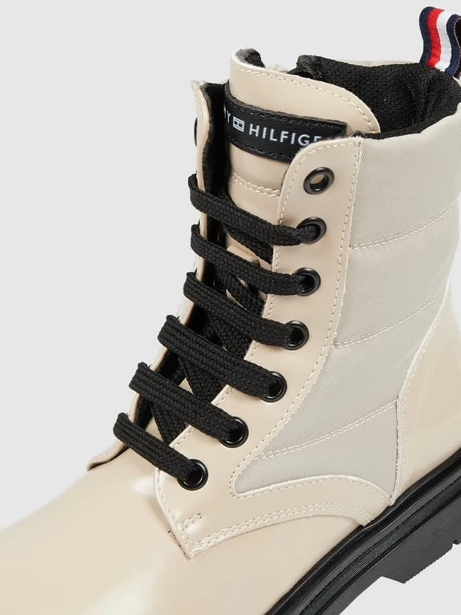 T.Hilfiger Kids Shoes Boots In Lack-Optik - Beige 4 T.Hilfiger Kids Shoes Boots In Lack-Optik - Beige – Bild 2