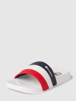 CHAMPION Slides Mit Label-Detail Modell 'ALL AMERICANS' - Weiß