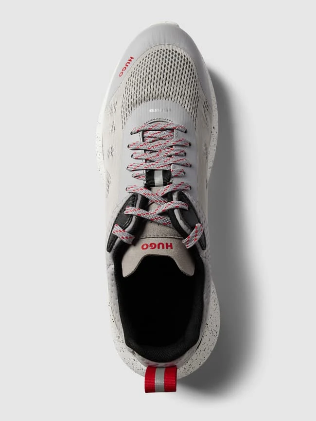 HUGO Sneaker Mit Label-Details Modell 'Wayne' - Mittelgrau 6 HUGO Sneaker Mit Label-Details Modell 'Wayne' - Mittelgrau – Bild 4