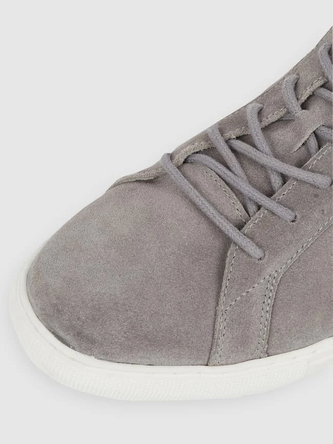 Jack & Jones Sneaker Aus Veloursleder Modell 'Galaxy' - Hellgrau 4 Jack & Jones Sneaker Aus Veloursleder Modell 'Galaxy' - Hellgrau – Bild 2
