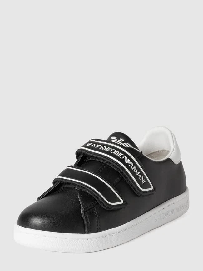 EA7 Emporio Armani Sneaker Mit Label-Prägung - Schwarz 3 EA7 Emporio Armani Sneaker Mit Label-Prägung - Schwarz