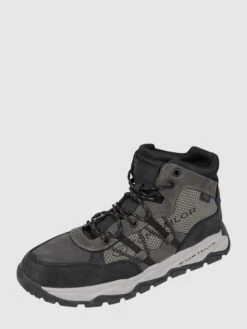 Tom Tailor Boots In Leder-Optik - Dunkelgrau