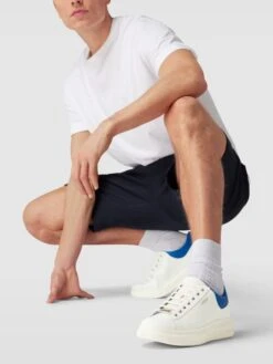 Guess Sneaker Mit Kontrast-Besatz Modell 'VIBO' - Weiß