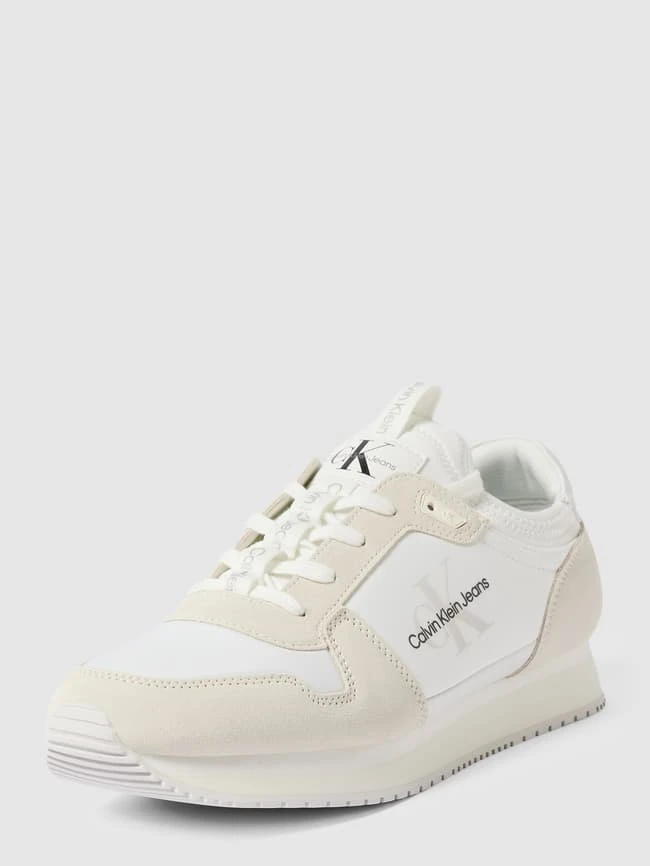 Calvin Klein Jeans Sneaker Mit Label-Detail Modell 'RUNNER SOCK' - Pastellgelb Meliert 4 Calvin Klein Jeans Sneaker Mit Label-Detail Modell 'RUNNER SOCK' - Pastellgelb Meliert – Bild 2