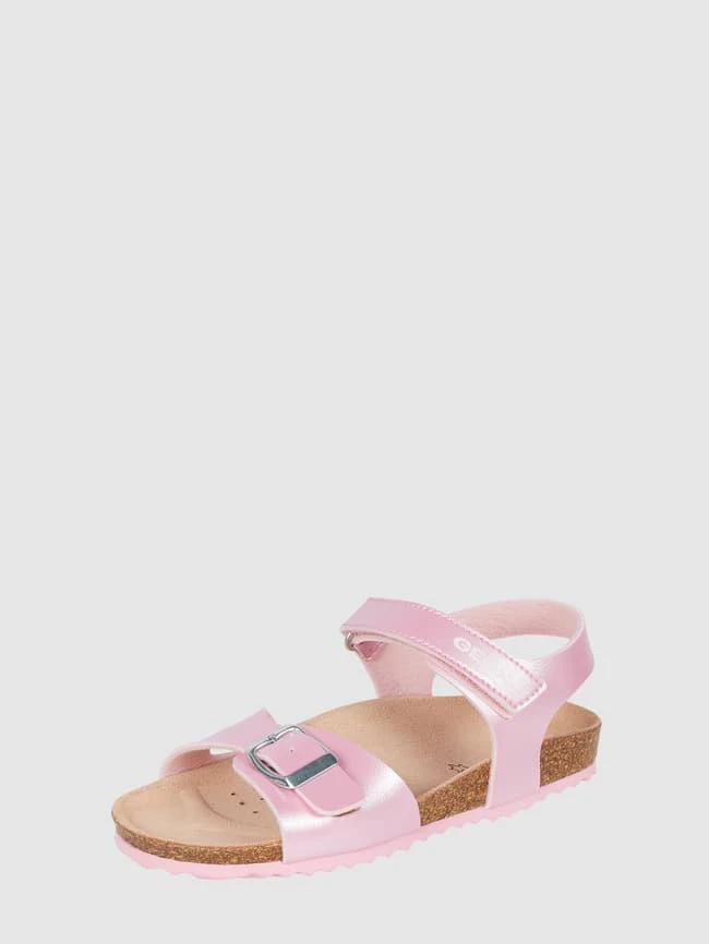 Geox Sandalen In Leder-Optik Modell 'Adriel' - Pink 3 Geox Sandalen In Leder-Optik Modell 'Adriel' - Pink
