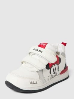 Geox Sneaker Mit Label-Details Modell 'Rishon' - Weiß