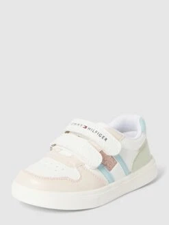 T.Hilfiger Kids Shoes Sneaker Mit Label-Print Modell 'JUICE' - Weiß