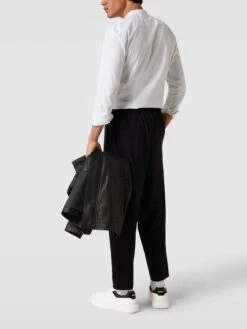 HUGO Sneaker Mit Label-Detail Modell 'Allen' - Weiß