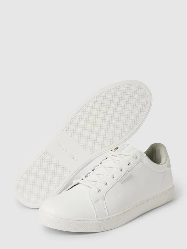 Jack & Jones Sneaker Mit Label-Details Modell 'TRENT BRIGHT WHITE 19' - Weiß 7 Jack & Jones Sneaker Mit Label-Details Modell 'TRENT BRIGHT WHITE 19' - Weiß – Bild 5