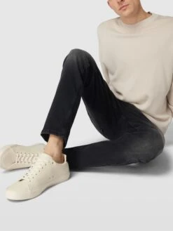 BOSS Sneaker Mit Label-Patch Modell 'Aiden' - Weiß