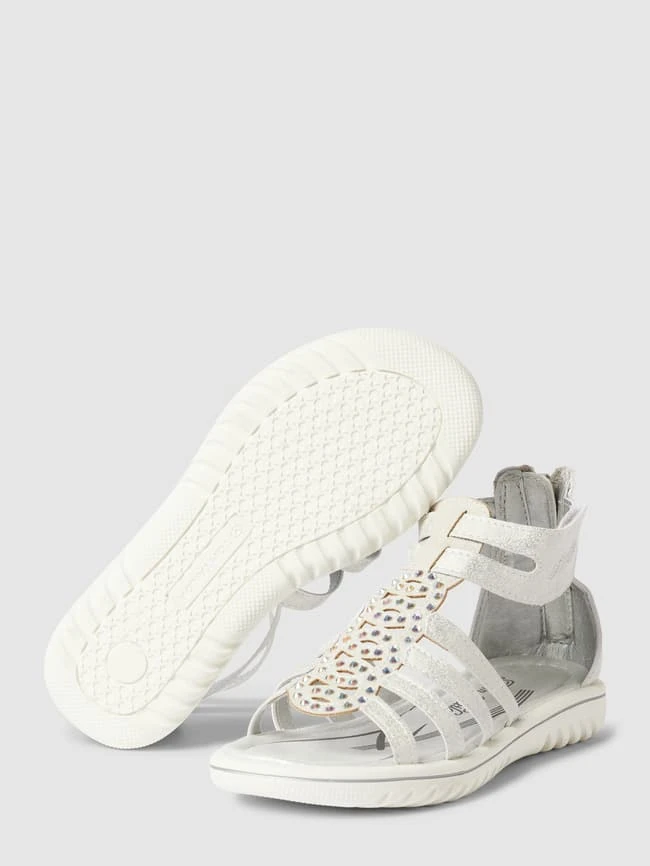 Tom Tailor Sandalen Mit Ziersteinbesatz - Weiß 6 Tom Tailor Sandalen Mit Ziersteinbesatz - Weiß – Bild 4