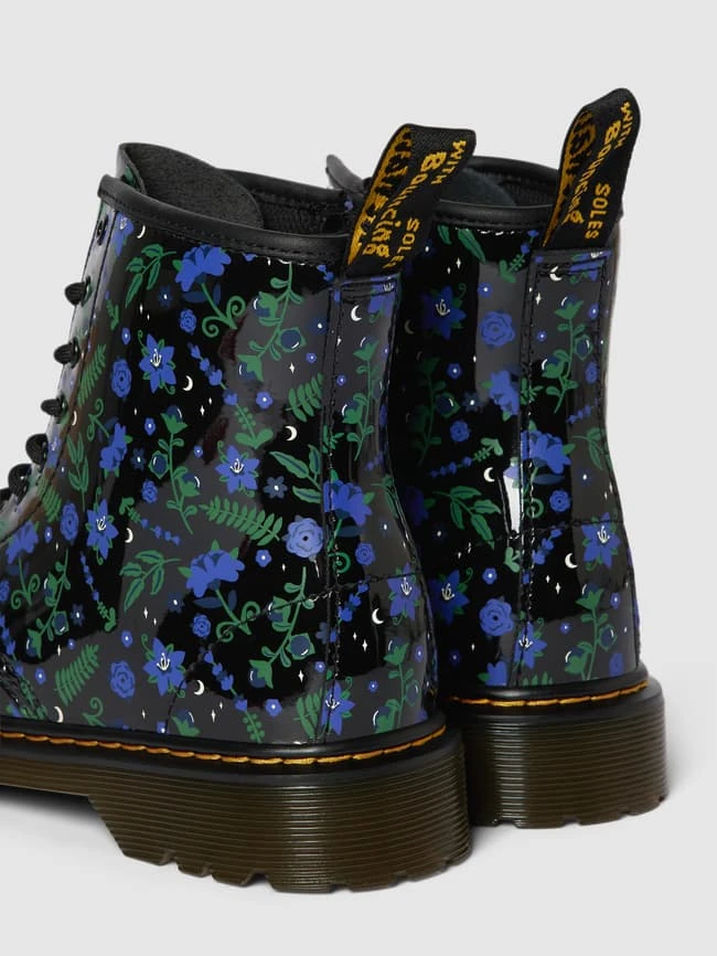 Dr. Martens Schnürboots Mit Allover-Muster - Schwarz 4 Dr. Martens Schnürboots Mit Allover-Muster - Schwarz – Bild 2