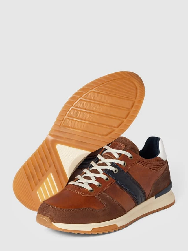 BULLBOXER Sneaker Mit Kontrast-Besatz Modell 'Runner' - Cognac 6 BULLBOXER Sneaker Mit Kontrast-Besatz Modell 'Runner' - Cognac – Bild 4
