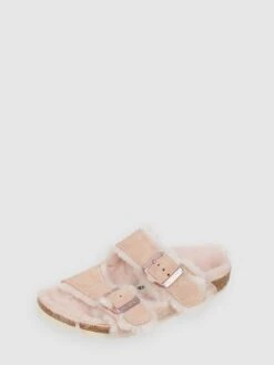 Birkenstock Sandalen Aus Veloursleder Modell 'Arizona' - Rosé