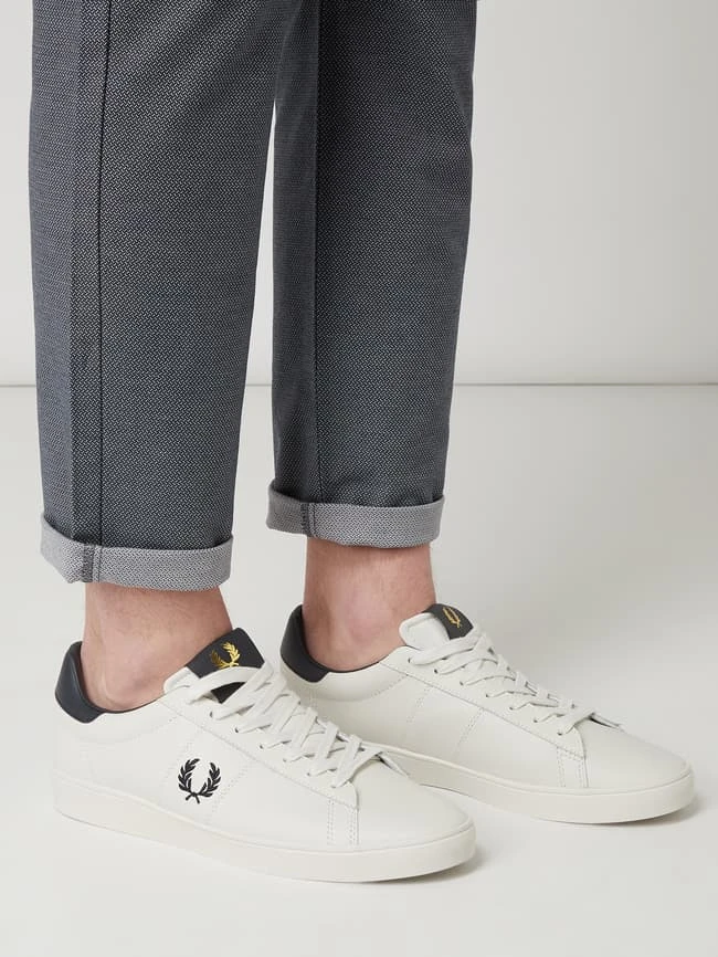 Fred Perry Sneaker Aus Leder - Weiß 5 Fred Perry Sneaker Aus Leder - Weiß – Bild 3