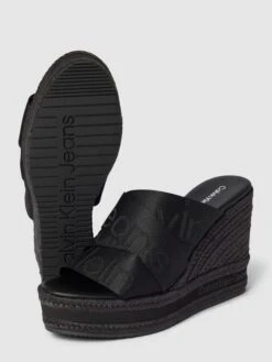 Calvin Klein Jeans Wedges Mit Label-Print - Schwarz -Geox Verkaufsgeschäft 6h3jikqi8oo4sji58koj8gpi94r3cl2m8hal0iqj71448hqda523eeag715laghi9p730jag9lakihi2al3mcohlccs3iphhclij2cpk6oojce1ochj68d9o75gj4pb264r32og