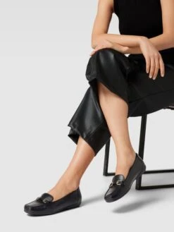 Geox Mokassins Mit Label-Detail Modell 'ANNYTAH' - Schwarz