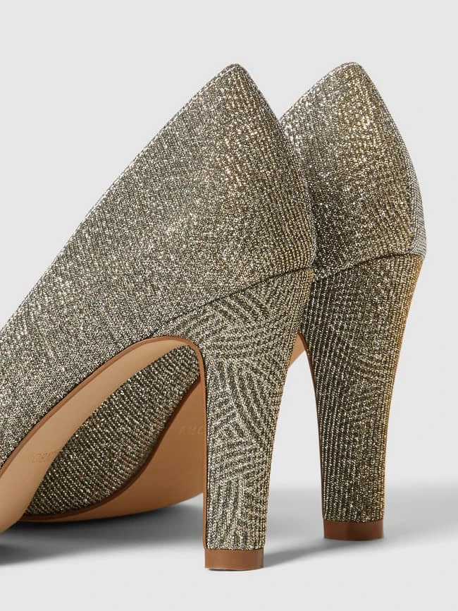 Rainbow Club Pumps Mit Effektgarn Modell 'FERA' - Silber 4 Rainbow Club Pumps Mit Effektgarn Modell 'FERA' - Silber – Bild 2