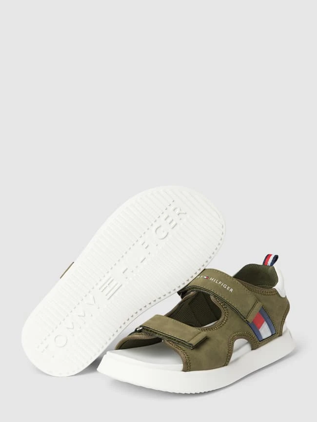 T.Hilfiger Kids Shoes Sandalen Mit Label-Prints Modell 'JERRY' - Khaki 3 T.Hilfiger Kids Shoes Sandalen Mit Label-Prints Modell 'JERRY' - Khaki