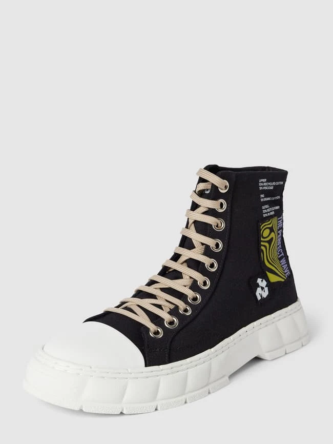 Viron High Top Sneaker Mit Schnürverschluss Modell '1968 Daze' - Schwarz 3 Viron High Top Sneaker Mit Schnürverschluss Modell '1968 Daze' - Schwarz