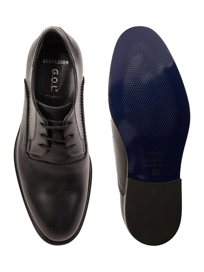 G.O.L. Derby Aus Leder - Schwarz 6 G.O.L. Derby Aus Leder - Schwarz – Bild 4