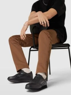 Calvin Klein Jeans Sneaker Mit Logo-Print Modell 'RETRO RUNNER' - Schwarz