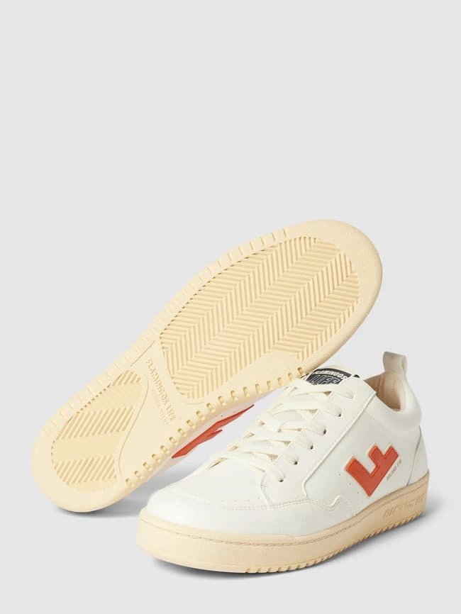 Flamingos Life Sneaker Mit Label-Details Modell 'Roland' - Orange 6 Flamingos Life Sneaker Mit Label-Details Modell 'Roland' - Orange – Bild 4