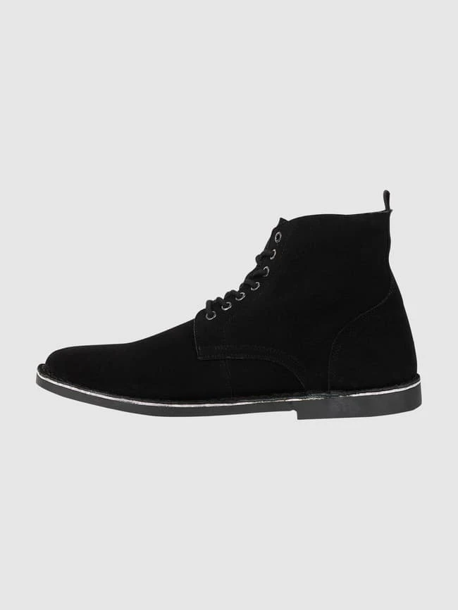 Jack & Jones Boots Aus Veloursleder Modell 'Bruce' - Schwarz 5 Jack & Jones Boots Aus Veloursleder Modell 'Bruce' - Schwarz – Bild 3