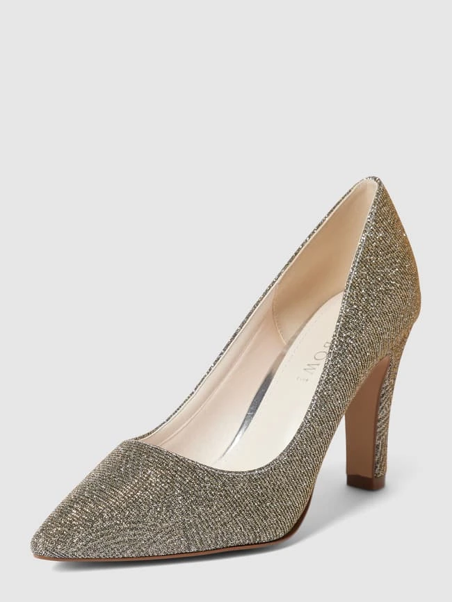 Rainbow Club Pumps Mit Effektgarn Modell 'FERA' - Silber 3 Rainbow Club Pumps Mit Effektgarn Modell 'FERA' - Silber