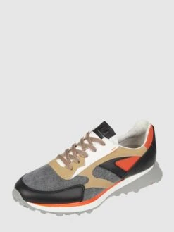 Lloyd Sneaker In Leder-Optik Modell 'Avon' - Dunkelgrau