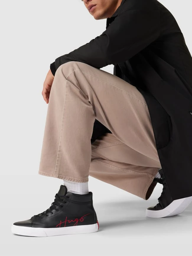 HUGO Sneaker Mit Label-Print Modell 'Hito' - Schwarz 3 HUGO Sneaker Mit Label-Print Modell 'Hito' - Schwarz