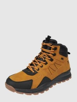 Tom Tailor Boots In Veloursleder-Optik - Camel