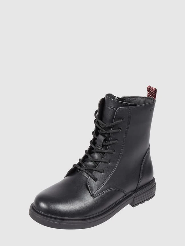 Geox Boots In Leder-Optik Modell 'Eclair' - Schwarz 3 Geox Boots In Leder-Optik Modell 'Eclair' - Schwarz