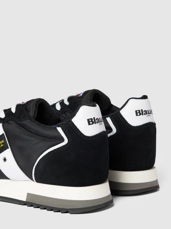 Blauer USA Sneaker Mit Label-Details Modell 'QUEENS' - Schwarz 4 Blauer USA Sneaker Mit Label-Details Modell 'QUEENS' - Schwarz – Bild 2