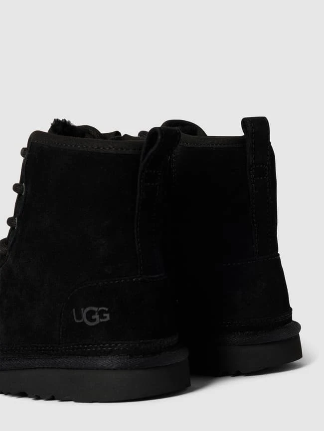 UGG Schnürboots Mit Label-Details Modell 'NEUMEL' - Schwarz 4 UGG Schnürboots Mit Label-Details Modell 'NEUMEL' - Schwarz – Bild 2