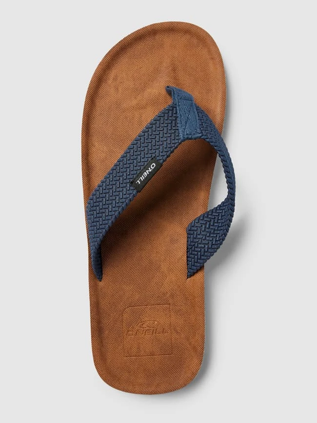 ONeill Zehentrenner In Flecht-Optik Mit Label-Patch Modell 'CHAD' - Haselnuss Braun 5 ONeill Zehentrenner In Flecht-Optik Mit Label-Patch Modell 'CHAD' - Haselnuss Braun – Bild 3