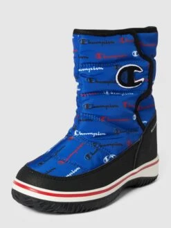 CHAMPION Boots Mit Allover-Logo Modell 'FLAKEY' - Schwarz