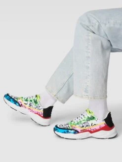 Versace Jeans Couture Sneaker Im Colour-Blocking-Design Modell 'FONDO' - Weiß