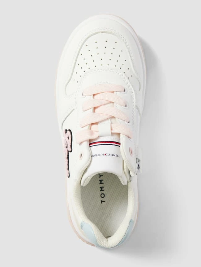 T.Hilfiger Kids Shoes Sneaker Mit Label-Patch Modell 'PAULENE' - Weiß 5 T.Hilfiger Kids Shoes Sneaker Mit Label-Patch Modell 'PAULENE' - Weiß – Bild 3