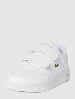 Lacoste Sneaker Mit Logo-Stitching Modell 'T-Clip' - Weiß