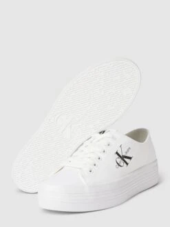 Calvin Klein Jeans Plateau-Sneaker Mit Label-Details - Weiß -Geox Verkaufsgeschäft 6so4chqk693j0c9m7185alhm6os46h2e8pa50kik8l45ciac9gs3gki48h9l6hhp8coj6gq2ap3l2lig88o3echpckq3cob6c8oj8d9k68rmce9o70sjie3660r36c1m61h66c0
