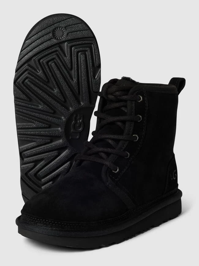 UGG Schnürboots Mit Label-Details Modell 'NEUMEL' - Schwarz 6 UGG Schnürboots Mit Label-Details Modell 'NEUMEL' - Schwarz – Bild 4
