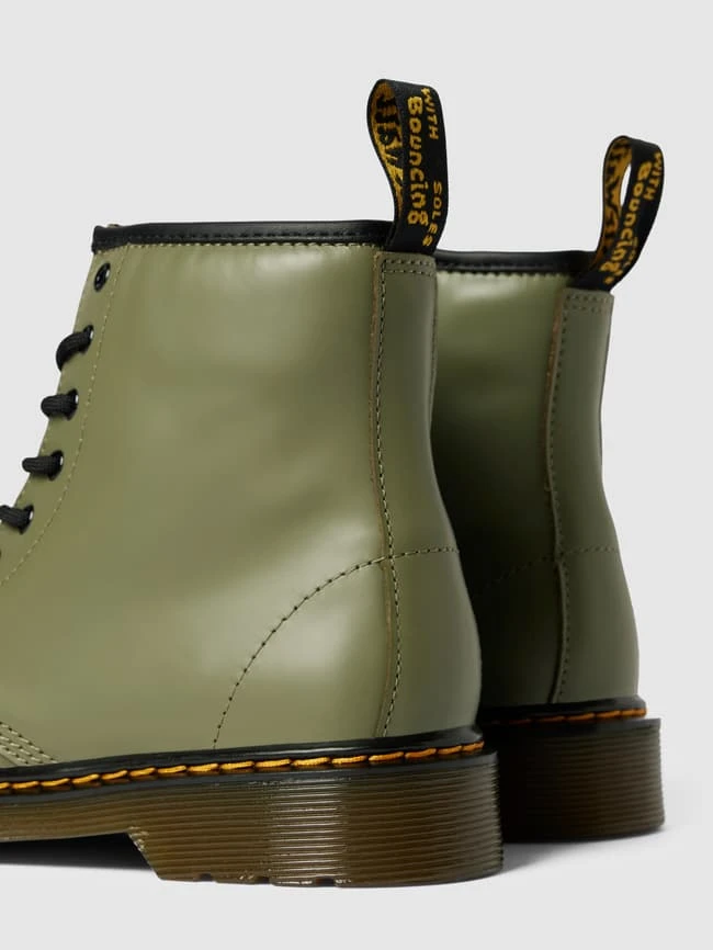 Dr. Martens Schnürboots Mit Reißverschluss - Khaki 4 Dr. Martens Schnürboots Mit Reißverschluss - Khaki – Bild 2