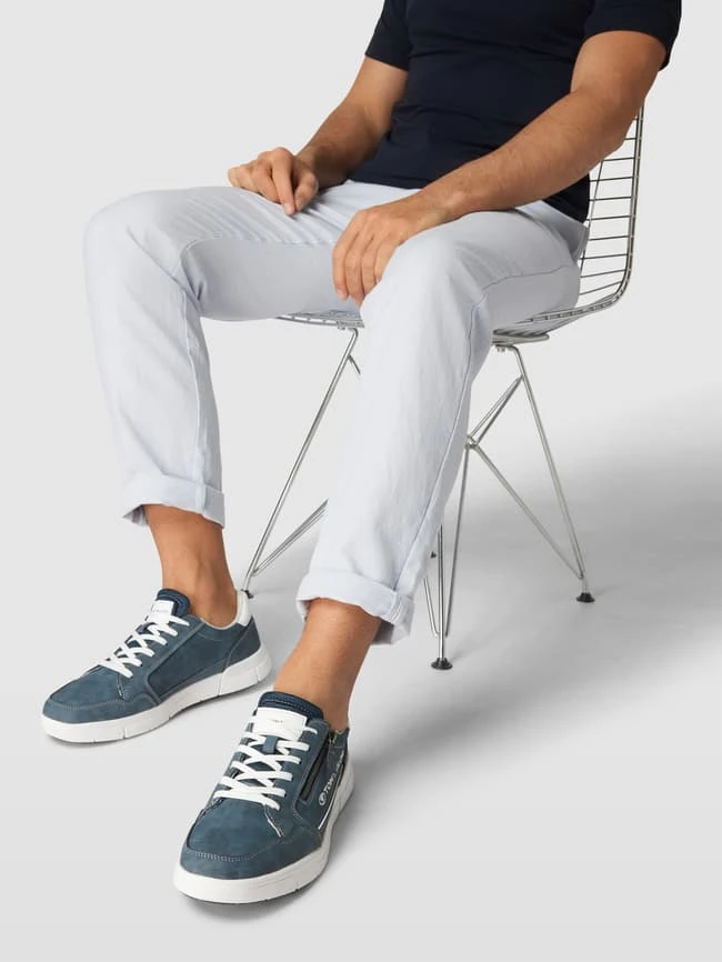 Tom Tailor Sneaker Mit Label-Details - Blau 3 Tom Tailor Sneaker Mit Label-Details - Blau